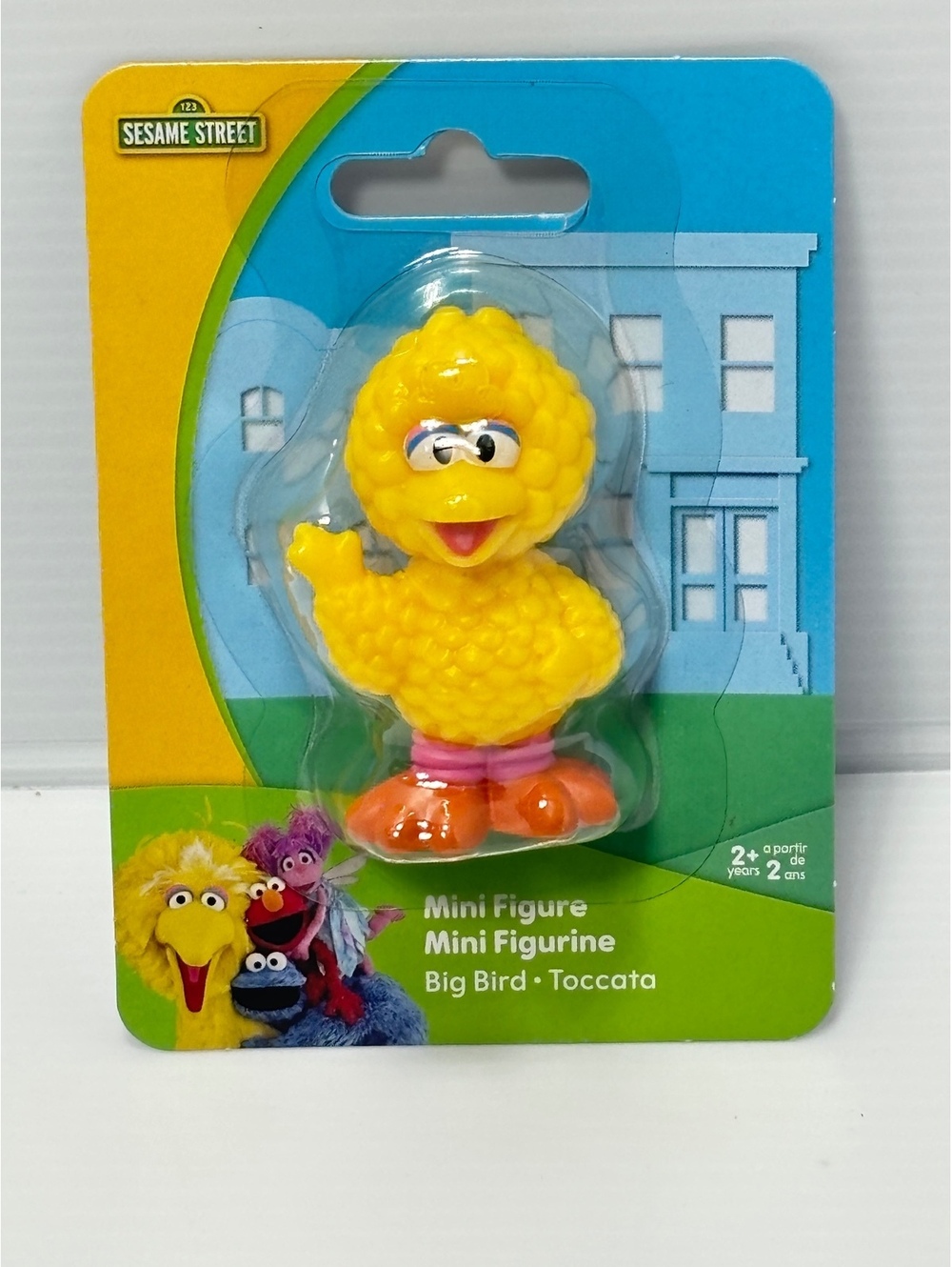 Sesame Street Mini Figure Big Bird Toccata Collectible Toy Mini Figure
